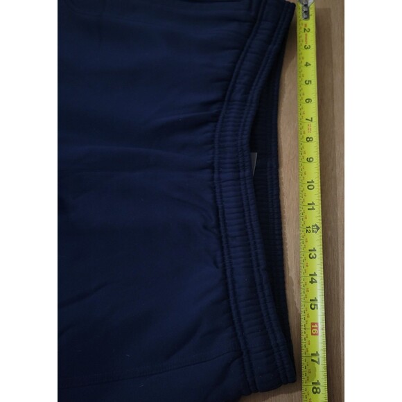 Vintage Nike Blue Sweatpants Size XL Men Nike Silver Tag Swoosh Logo Zip Bottom - Picture 10 of 11